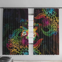 Hawaii Pride Window Curtain Aloha Is Aloha