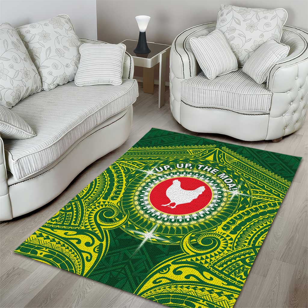 American Samoa Manua Cession Day Area Rug Up Up The Moa