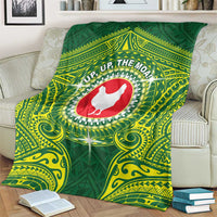 American Samoa Manua Cession Day Blanket Up Up The Moa