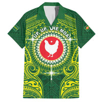 Personalized American Samoa Manua Cession Day Family Matching Long Sleeve Bodycon Dress and Hawaiian Shirt Up Up The Moa