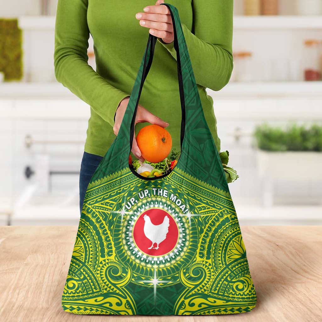 American Samoa Manua Cession Day Grocery Bag Up Up The Moa