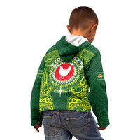 Personalized American Samoa Manua Cession Day Kid Hoodie Up Up The Moa
