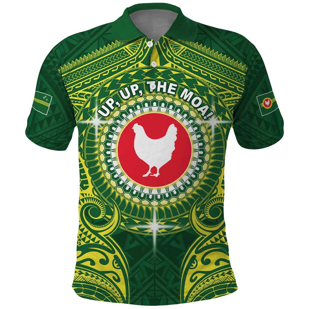 Personalized American Samoa Manua Cession Day Polo Shirt Up Up The Moa