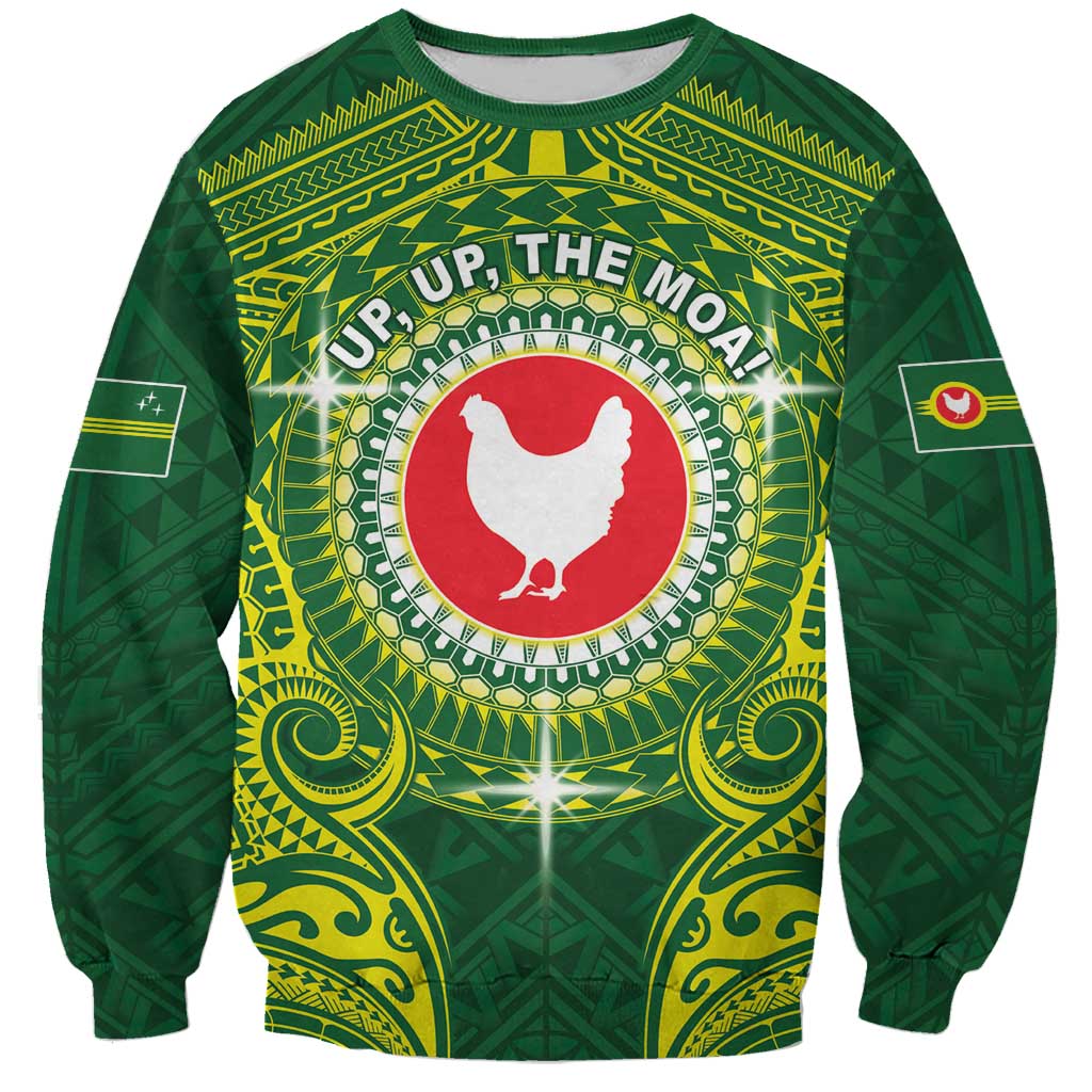 Personalized American Samoa Manua Cession Day Sweatshirt Up Up The Moa