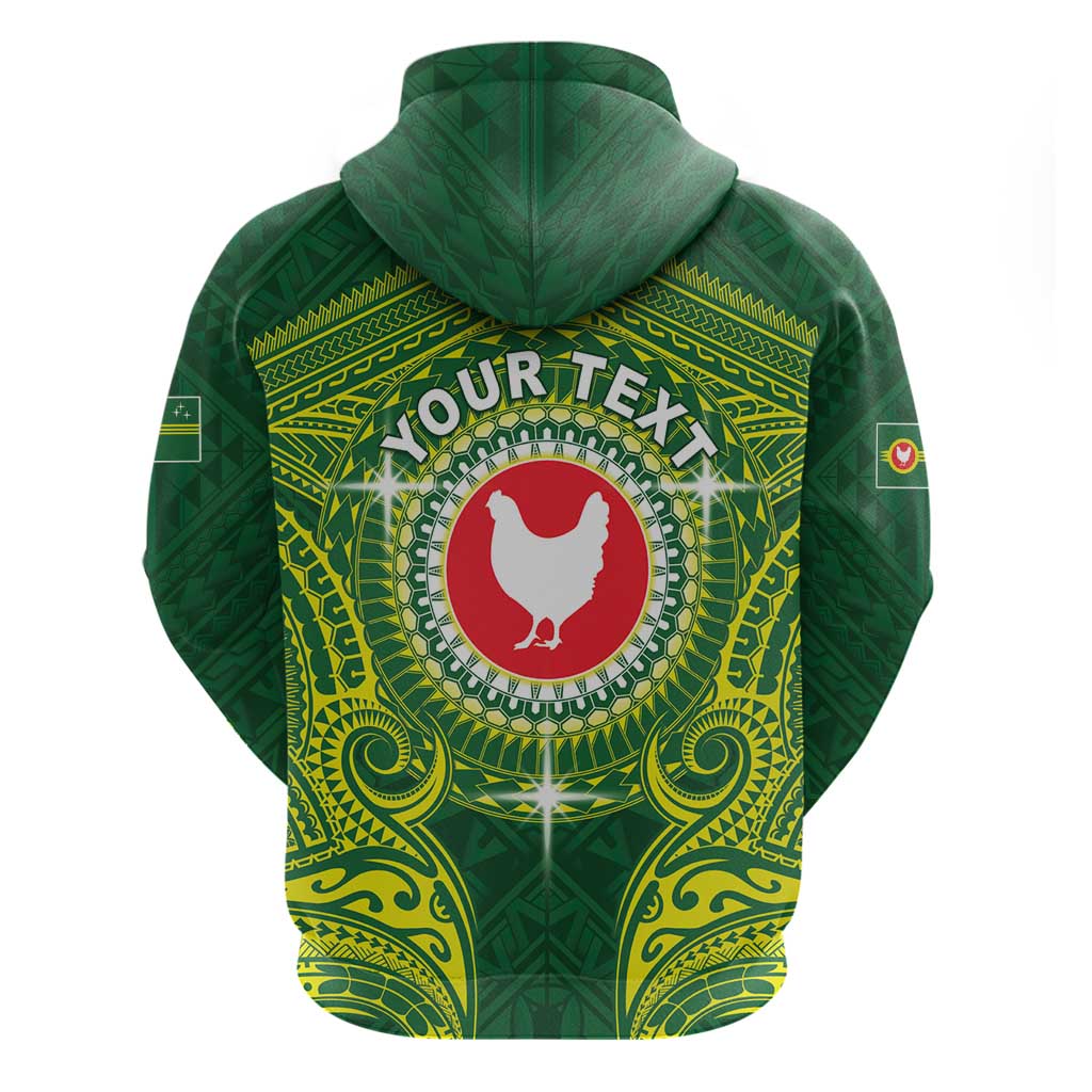 Personalized American Samoa Manua Cession Day Zip Hoodie Up Up The Moa