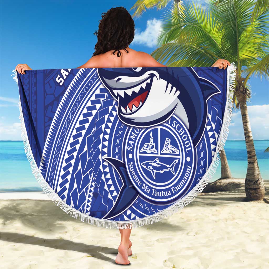 Samoana High School Beach Blanket Polynesian Tribal Shark