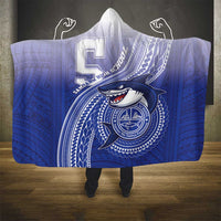 Samoana High School Hooded Blanket Polynesian Tribal Shark LT05 - Polynesian Pride