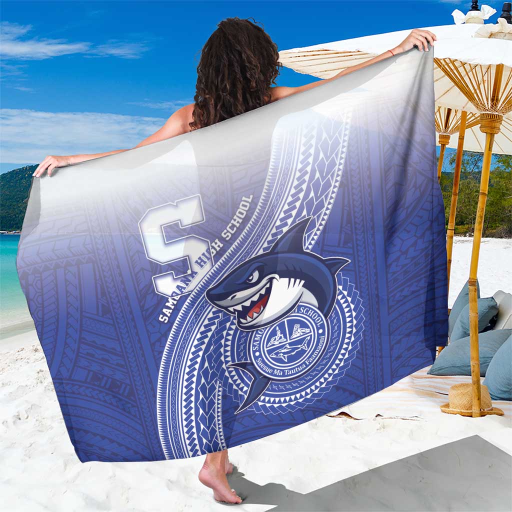 Samoana High School Sarong Polynesian Tribal Shark