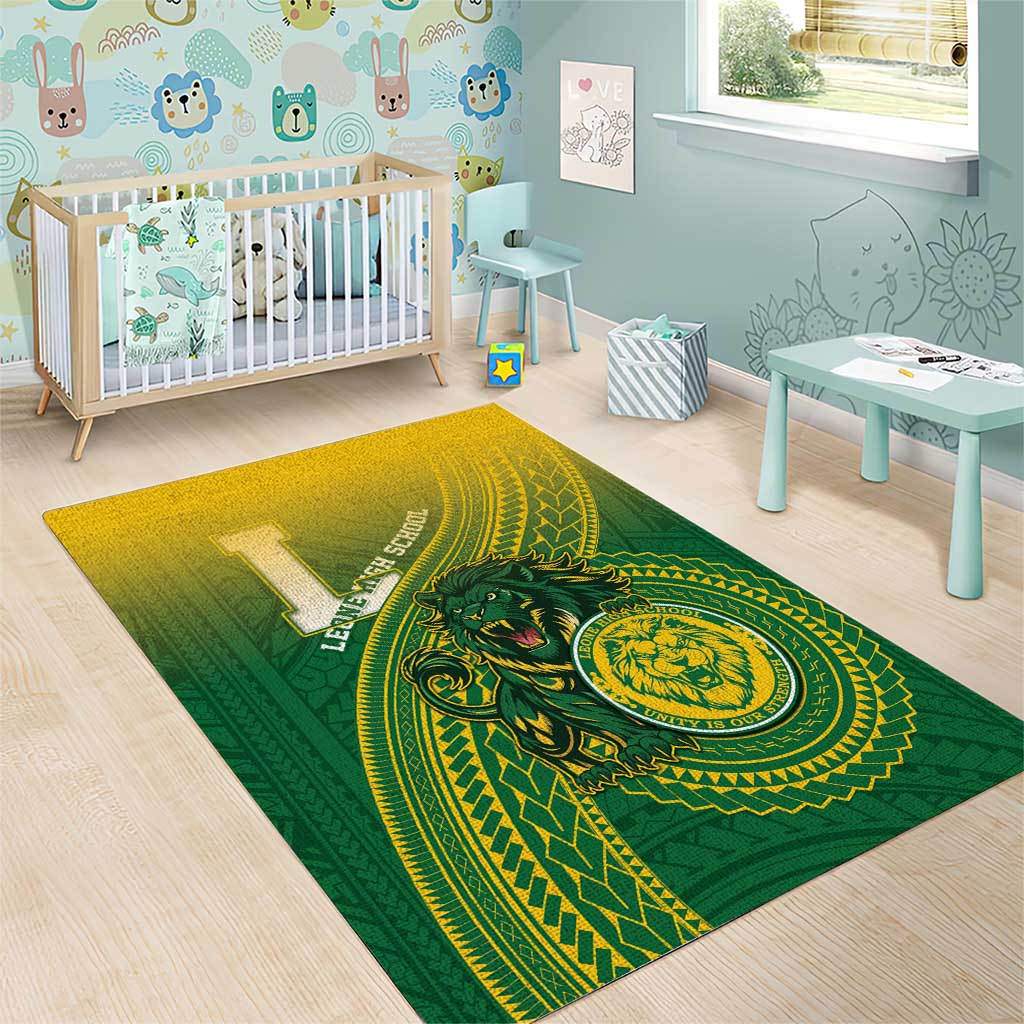 Leone High School Area Rug Leone Lion