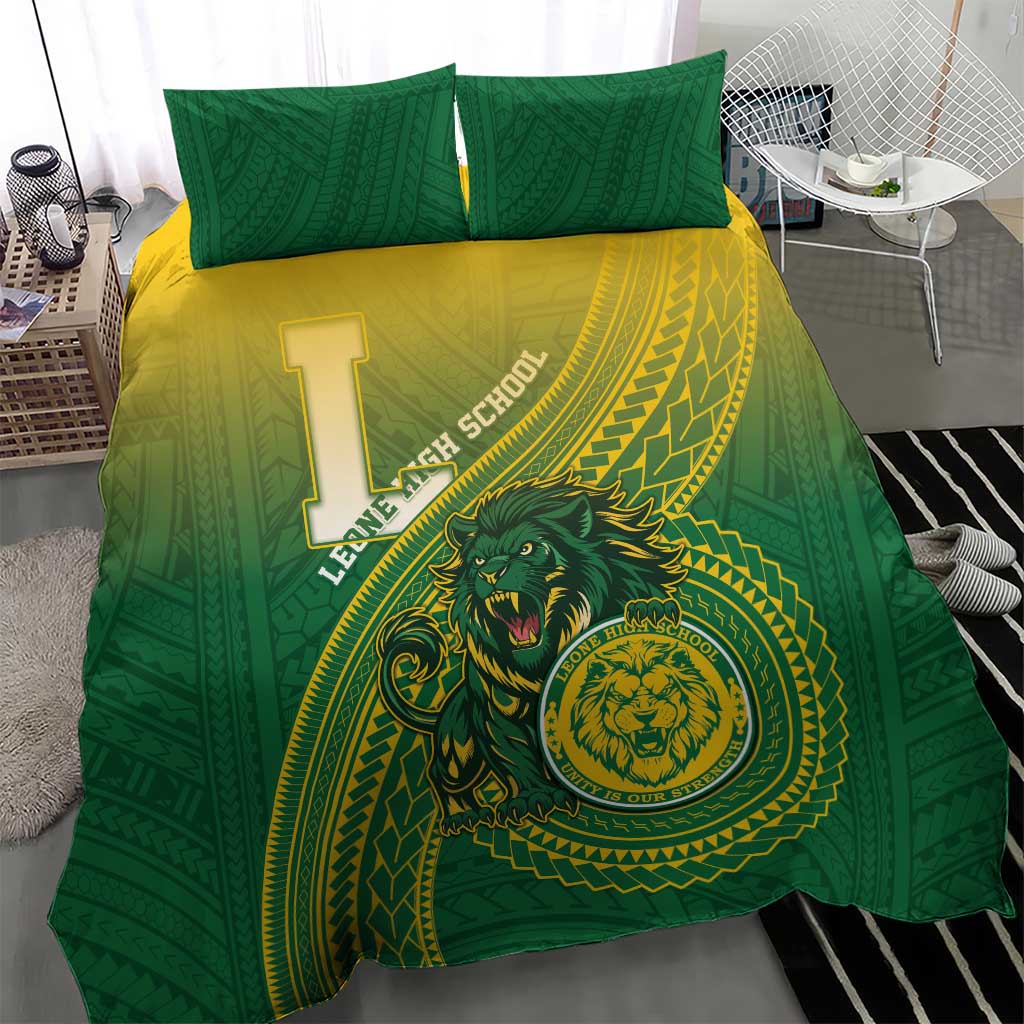 Leone High School Bedding Set Leone Lion