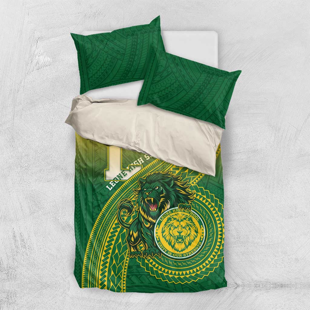 Leone High School Bedding Set Leone Lion
