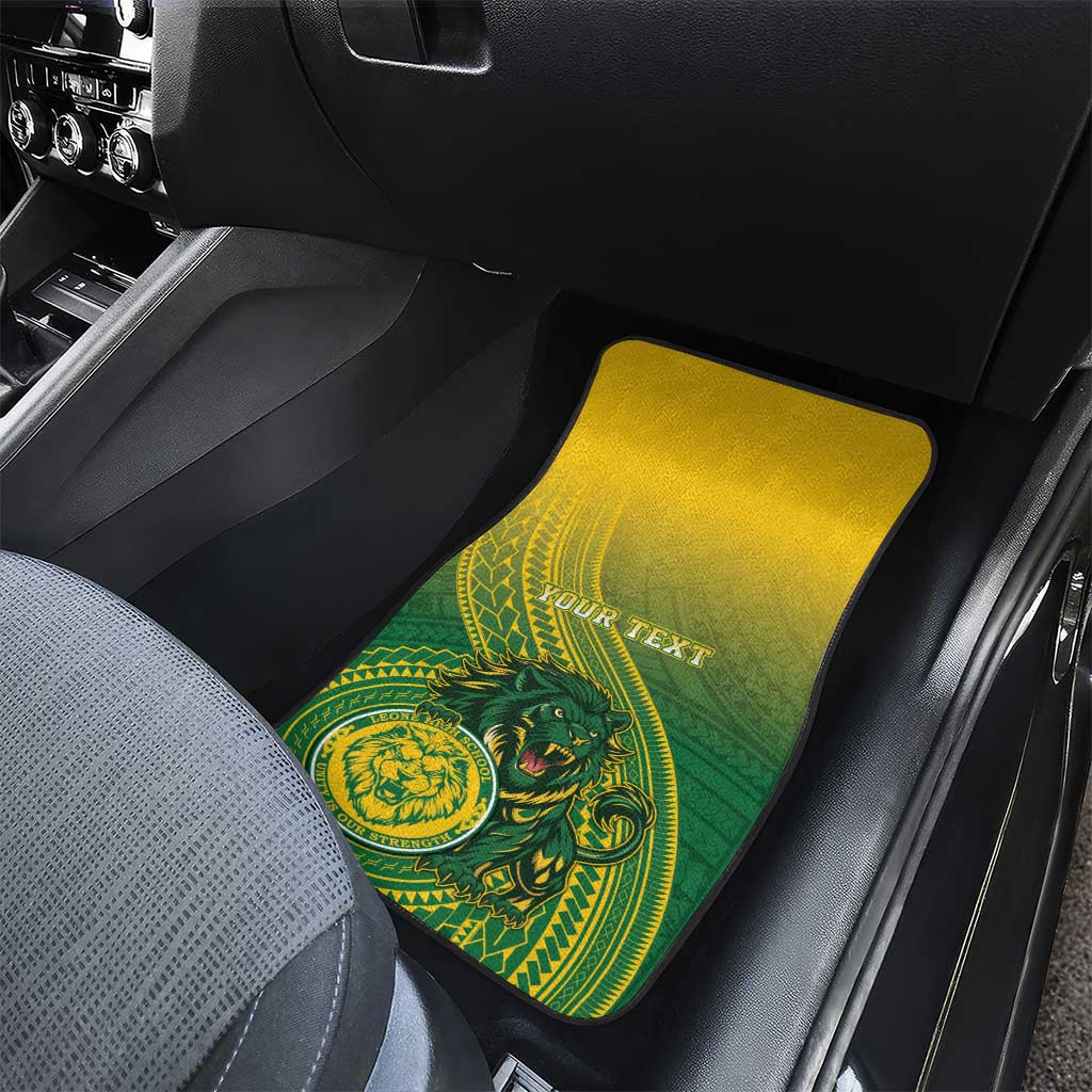 Leone High School Car Mats Leone Lion