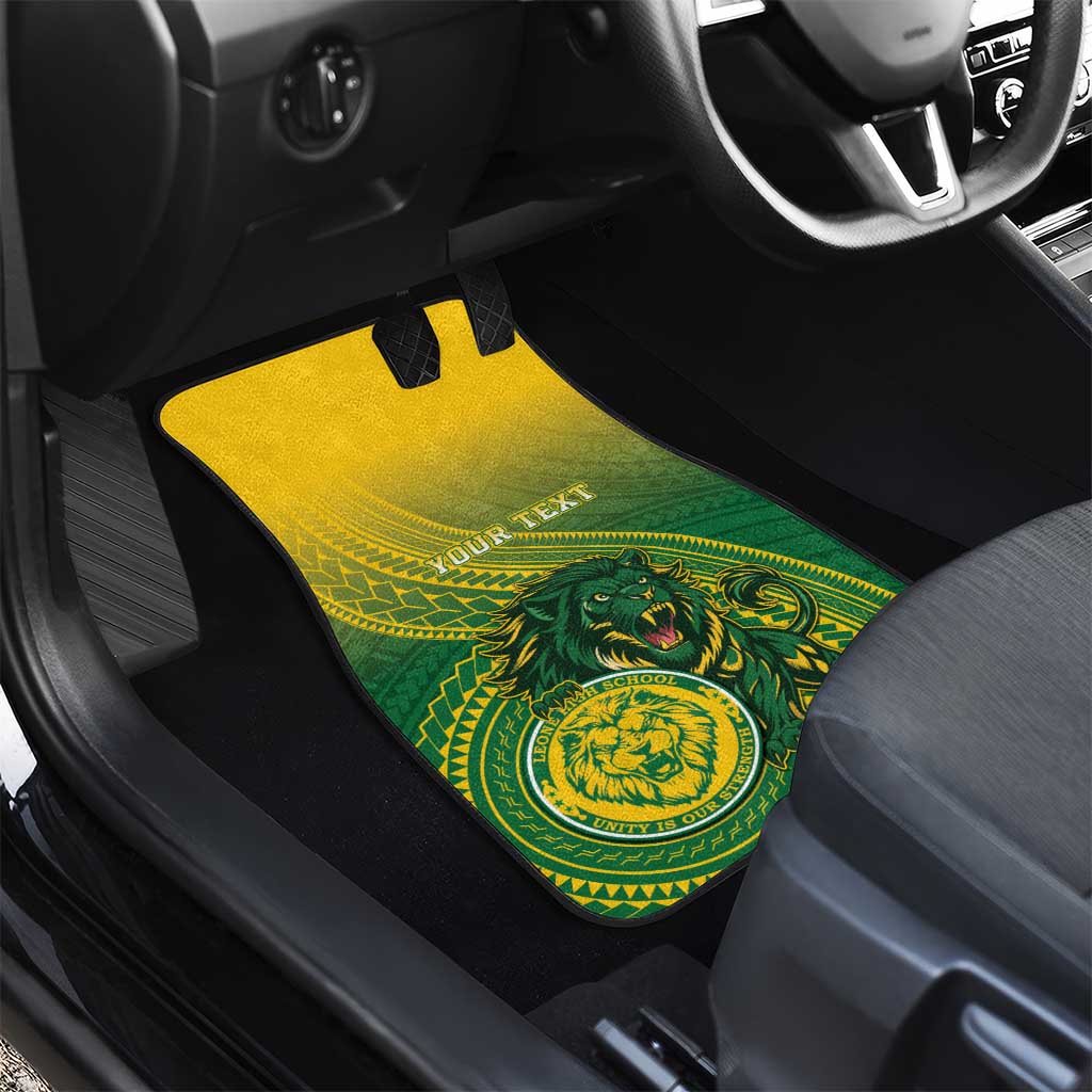 Leone High School Car Mats Leone Lion