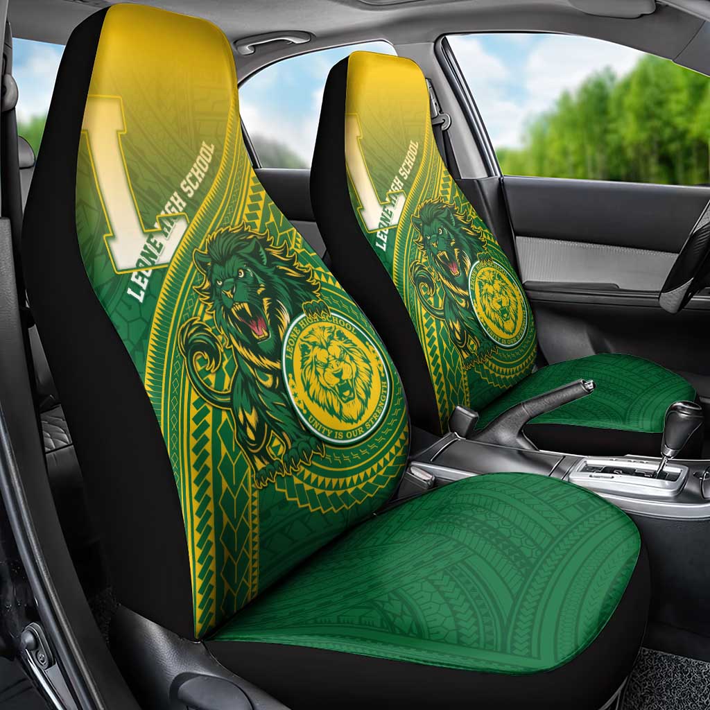 Leone High School Car Seat Cover Leone Lion