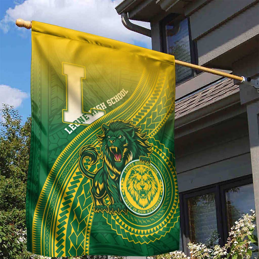 Leone High School Garden Flag Leone Lion