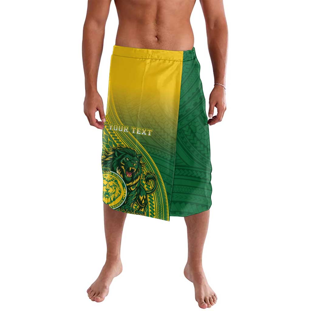 Personalized Leone High School Lavalava Leone Lion