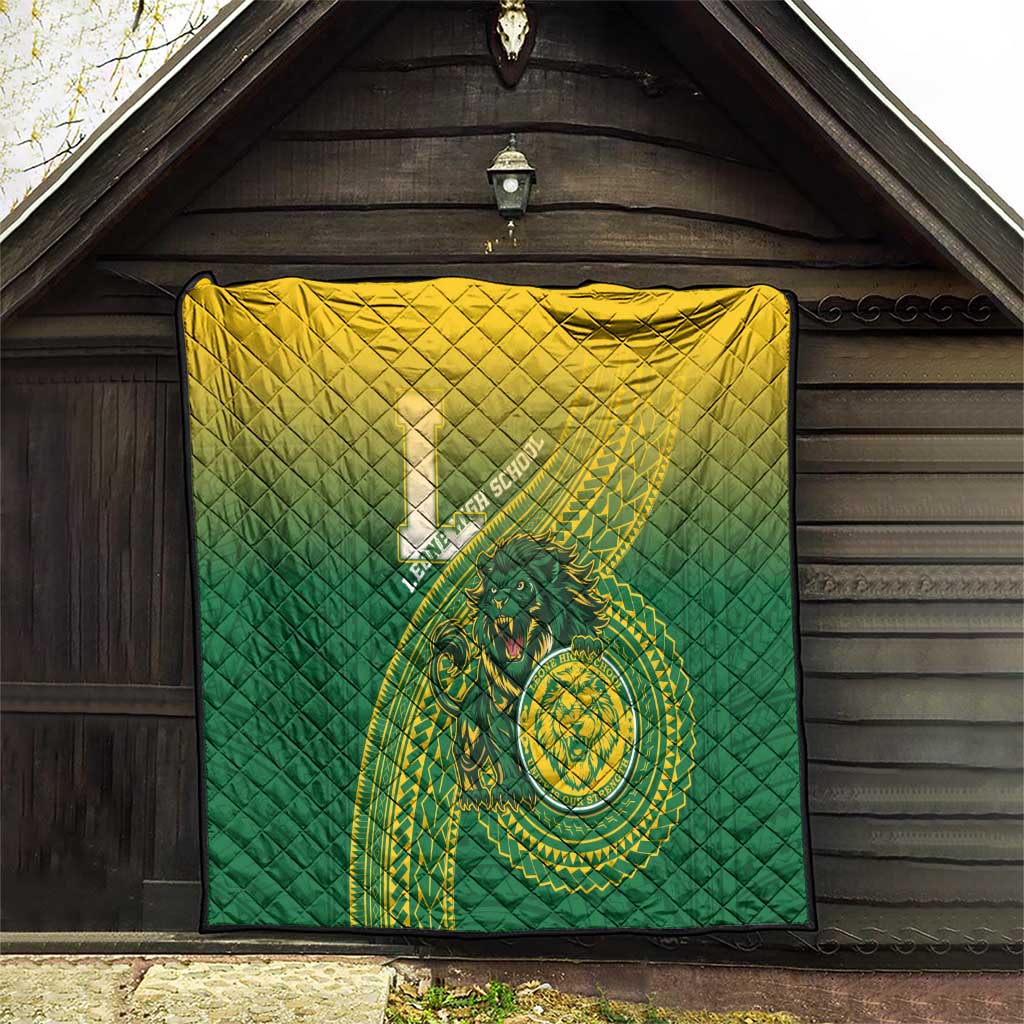 Leone High School Quilt Leone Lion