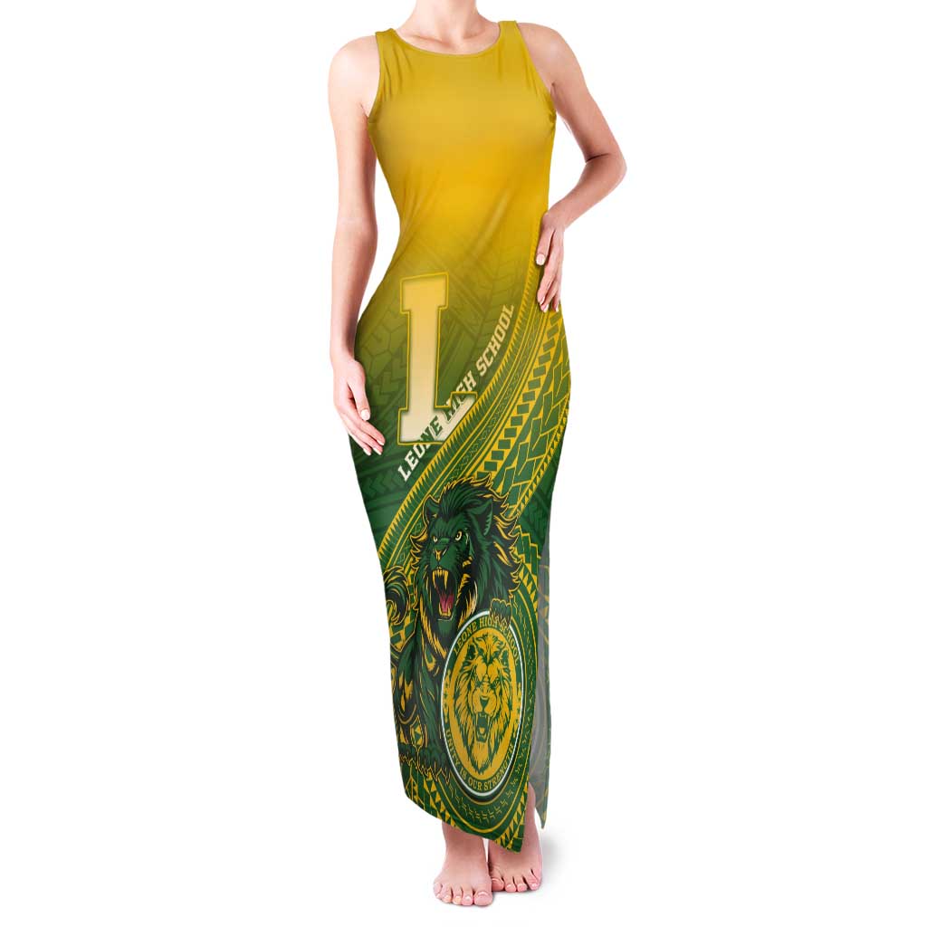 Personalized Leone High School Tank Maxi Dress Leone Lion