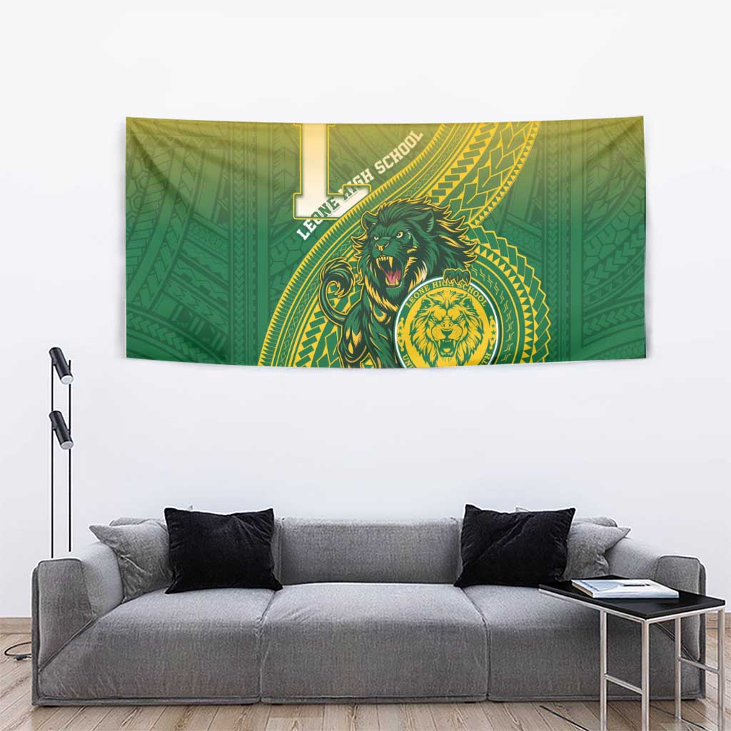 Leone High School Tapestry Leone Lion