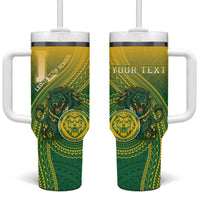 Personalized Leone High School Tumbler With Handle Leone Lion