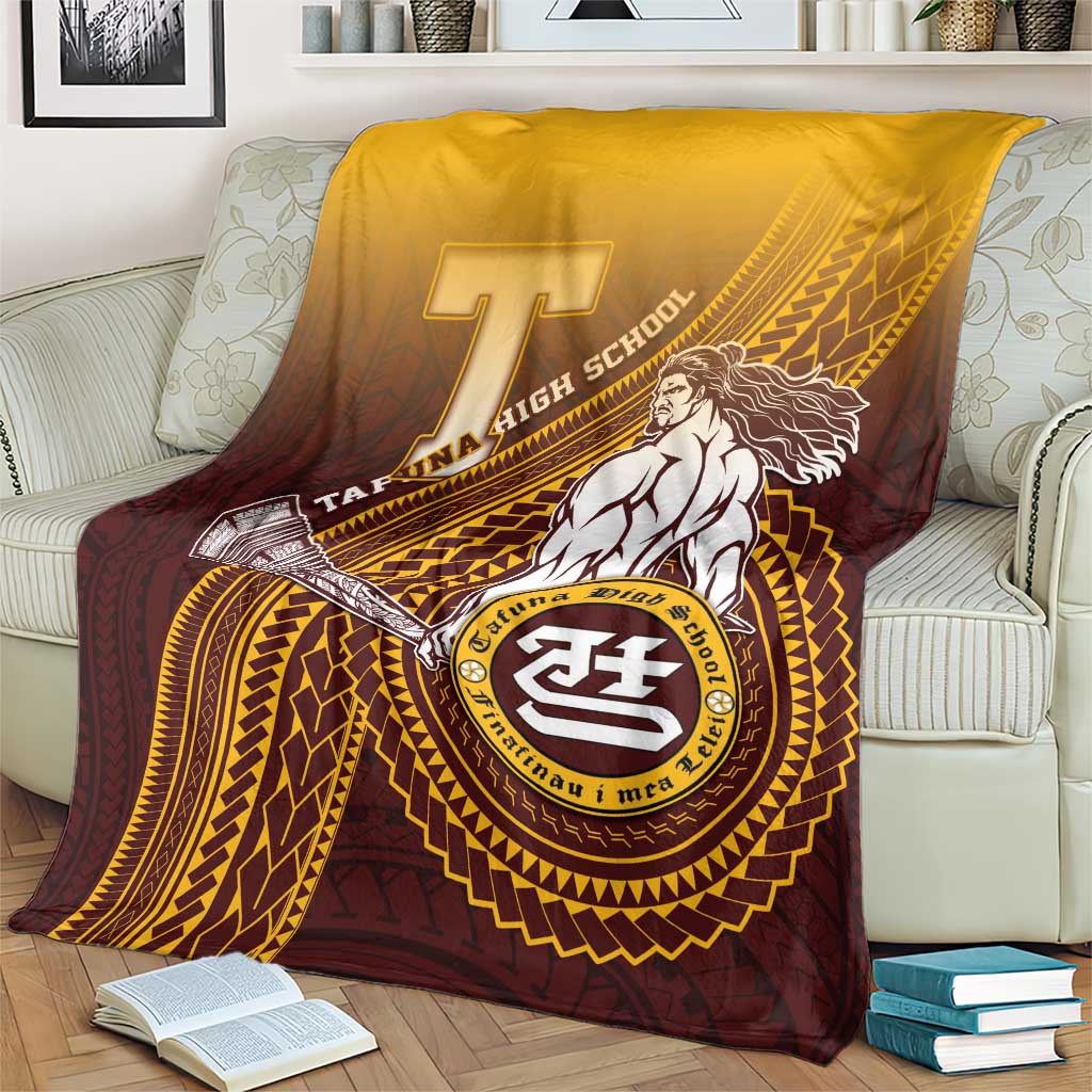 Tafuna High School Blanket Polynesian Warrior