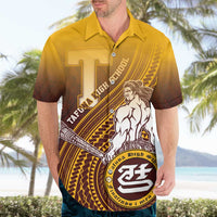 Personalized Tafuna High School Hawaiian Shirt Polynesian Warrior LT05 - Polynesian Pride