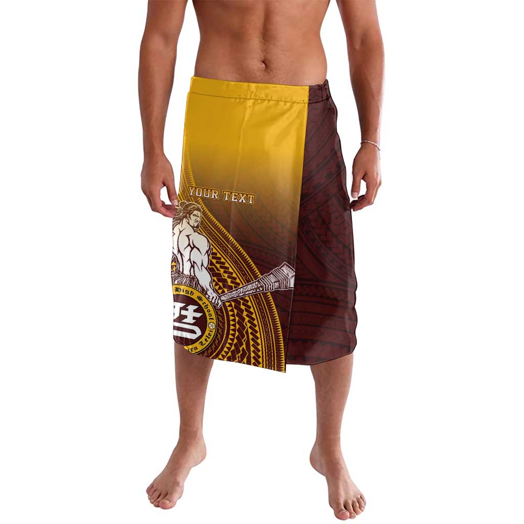 Personalized Tafuna High School Lavalava Polynesian Warrior
