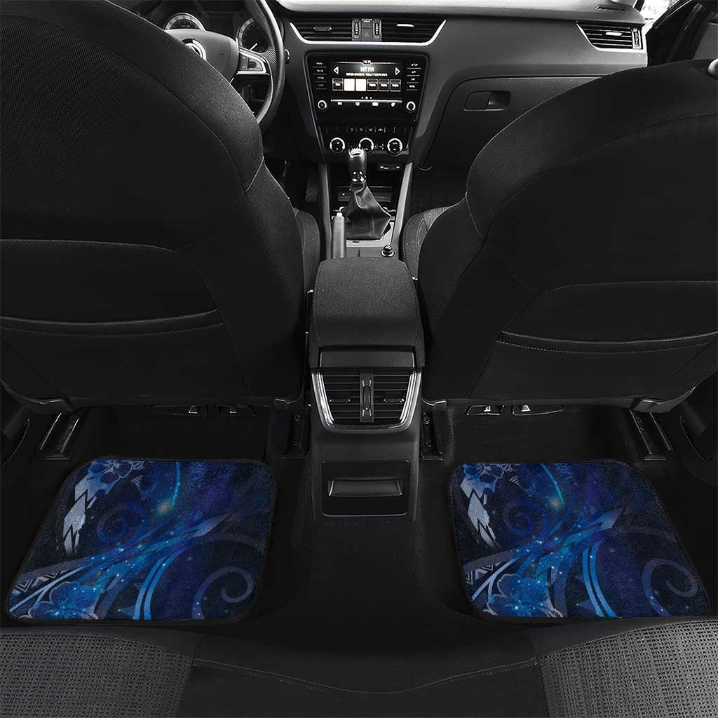 Hawaii Honu Car Mats Polynesian Curves Plumeria - Polynesian Pride