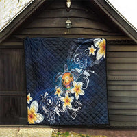 Hawaii Honu Quilt Polynesian Curves Plumeria - Polynesian Pride