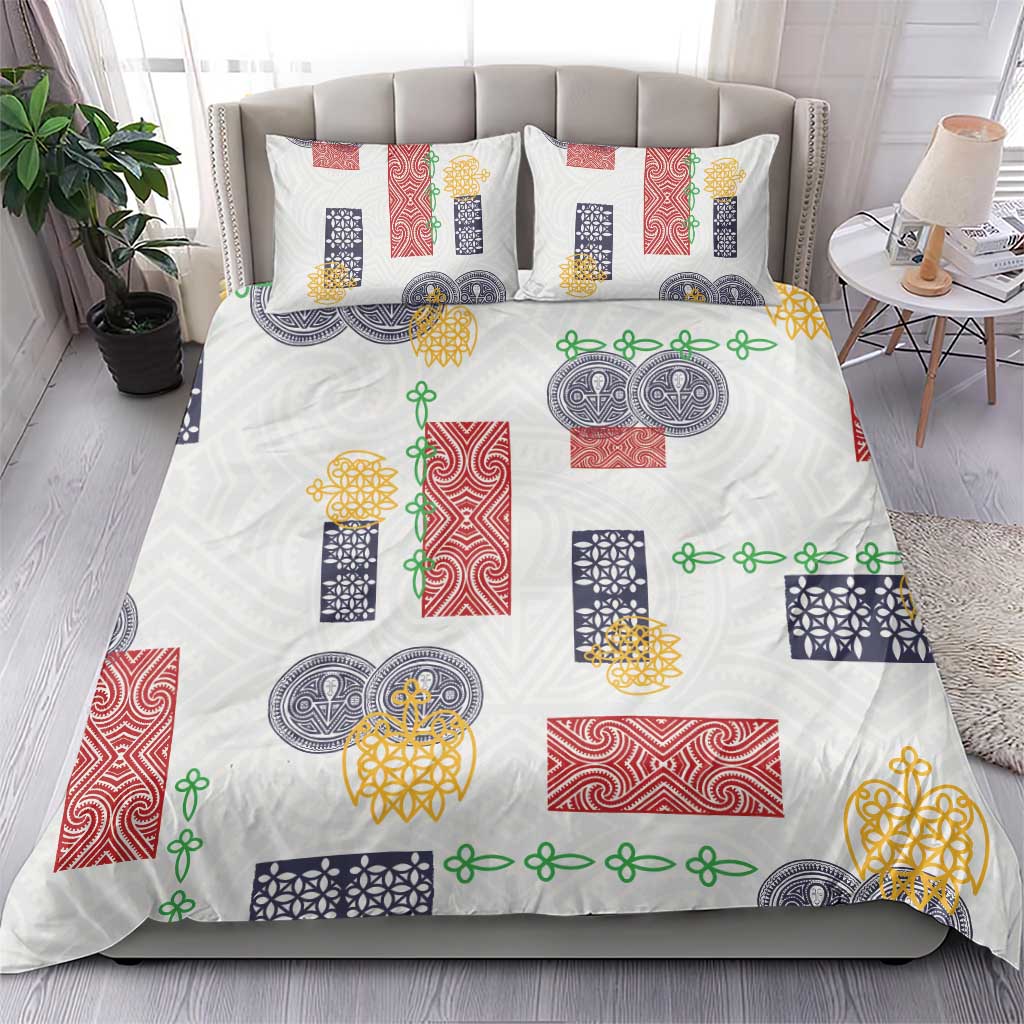 Vintage Lapita Bedding Set Iconic Double Face Pattern