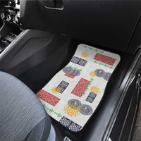 Vintage Lapita Car Mats Iconic Double Face Pattern