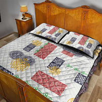 Vintage Lapita Quilt Bed Set Iconic Double Face Pattern