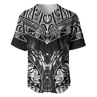 Custom New Zealand Fishing Baseball Jersey Aotearoa Maori Koru - Polynesian Pride