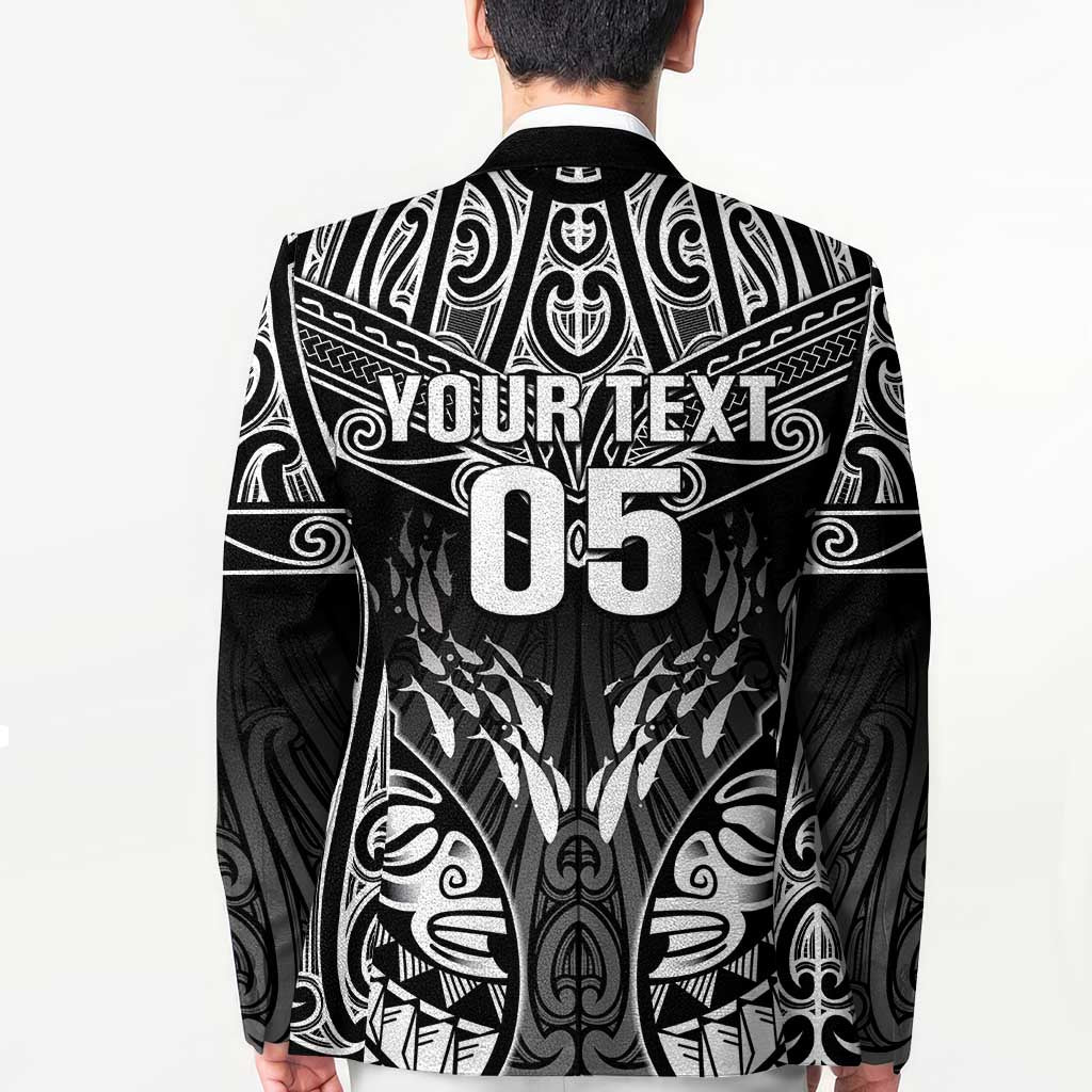 Custom New Zealand Fishing Blazer Aotearoa Maori Koru LT05 - Polynesian Pride