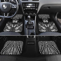 Custom New Zealand Fishing Car Mats Aotearoa Maori Koru - Polynesian Pride
