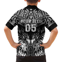 Custom New Zealand Fishing Family Matching Mermaid Dress and Hawaiian Shirt Aotearoa Maori Koru LT05 - Polynesian Pride