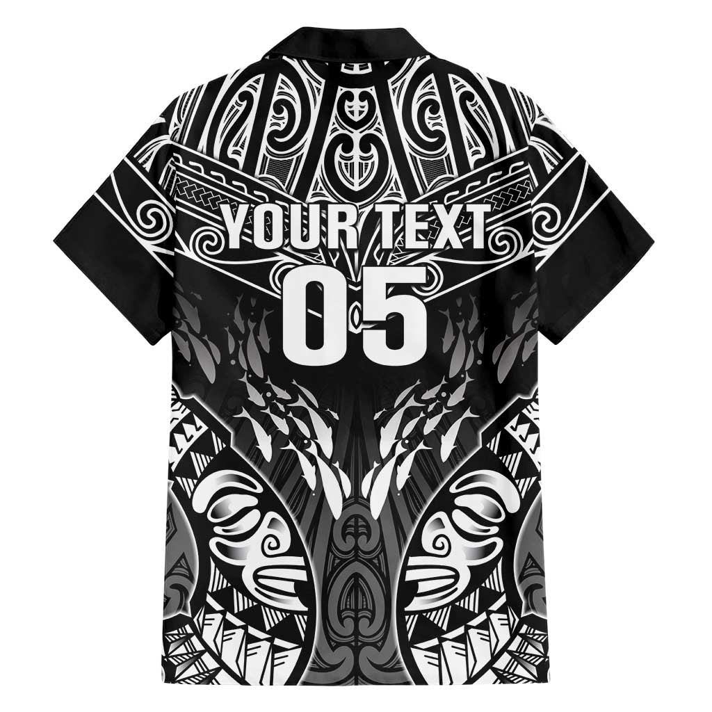 Custom New Zealand Fishing Family Matching Mermaid Dress and Hawaiian Shirt Aotearoa Maori Koru LT05 - Polynesian Pride