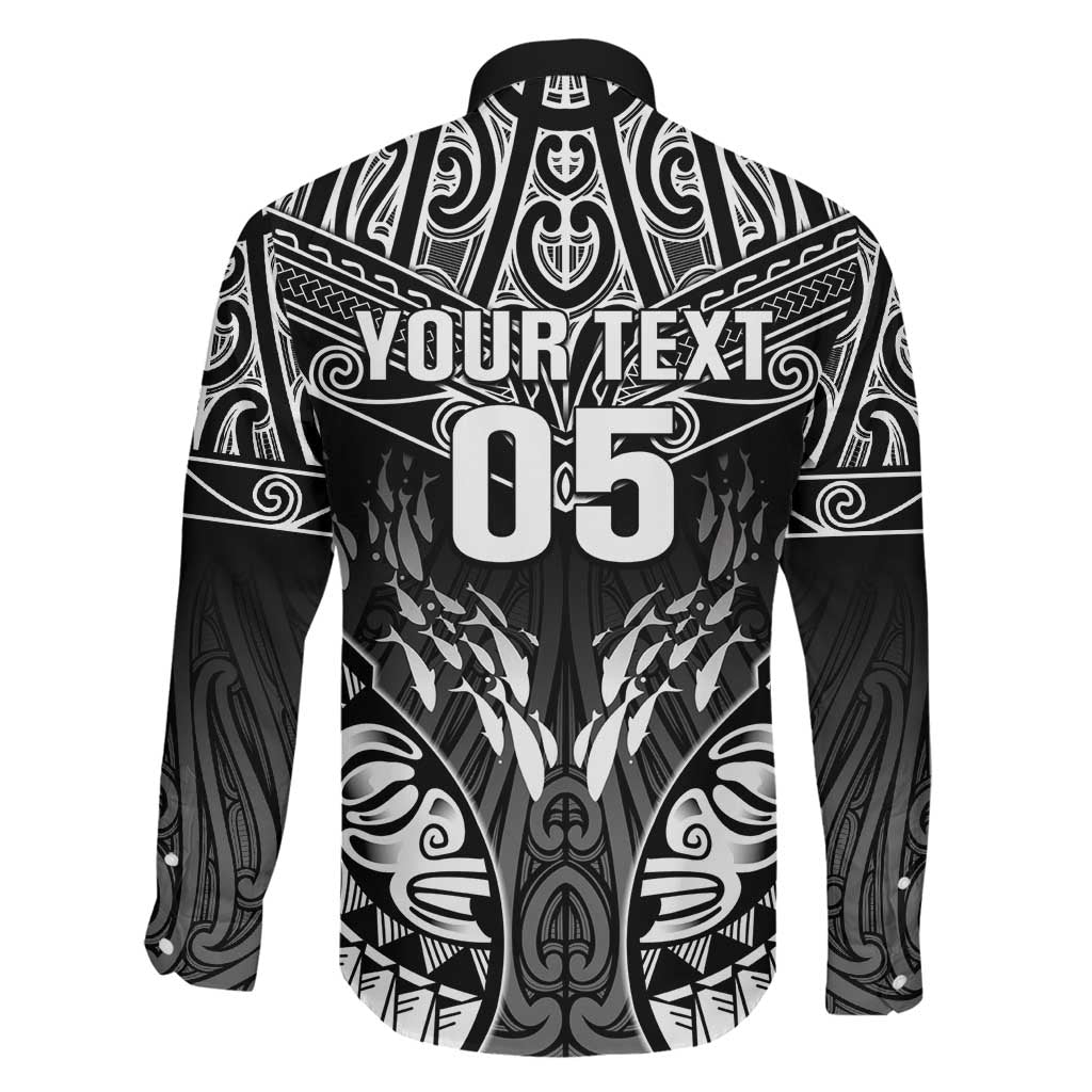 Custom New Zealand Fishing Family Matching Mermaid Dress and Hawaiian Shirt Aotearoa Maori Koru LT05 - Polynesian Pride