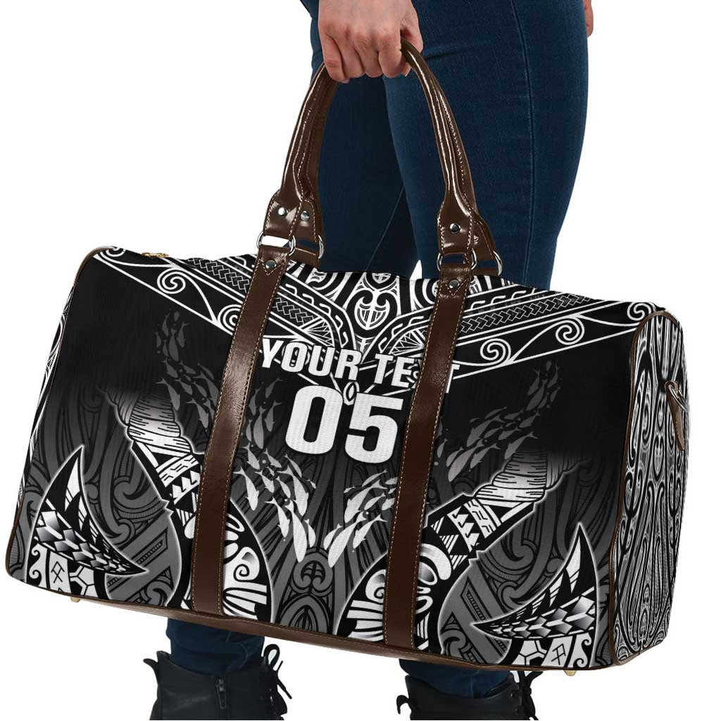 Custom New Zealand Fishing Travel Bag Aotearoa Maori Koru LT05 - Polynesian Pride