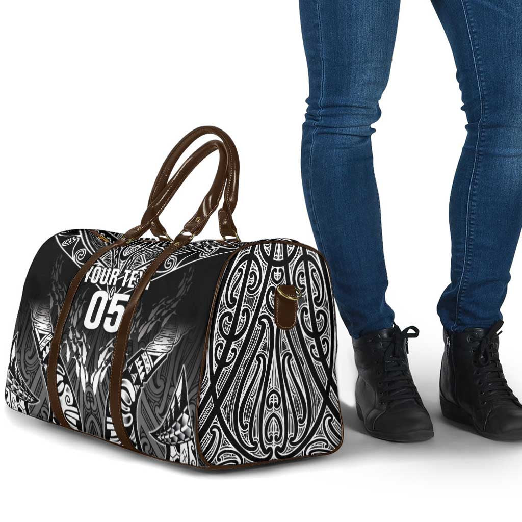 Custom New Zealand Fishing Travel Bag Aotearoa Maori Koru LT05 - Polynesian Pride