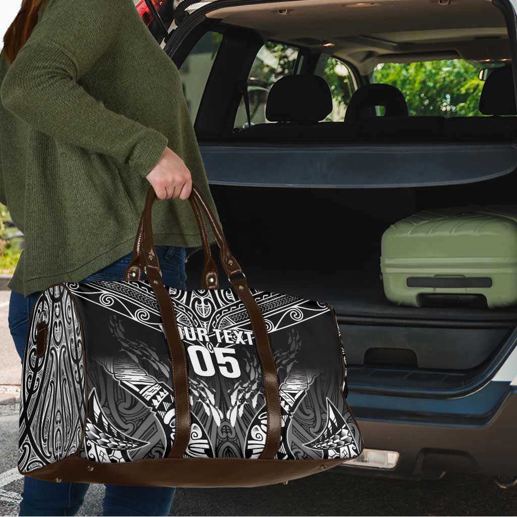 Custom New Zealand Fishing Travel Bag Aotearoa Maori Koru LT05 - Polynesian Pride