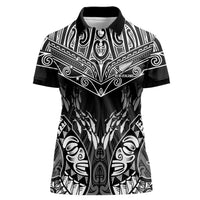 Custom New Zealand Fishing Women Polo Shirt Aotearoa Maori Koru - Polynesian Pride