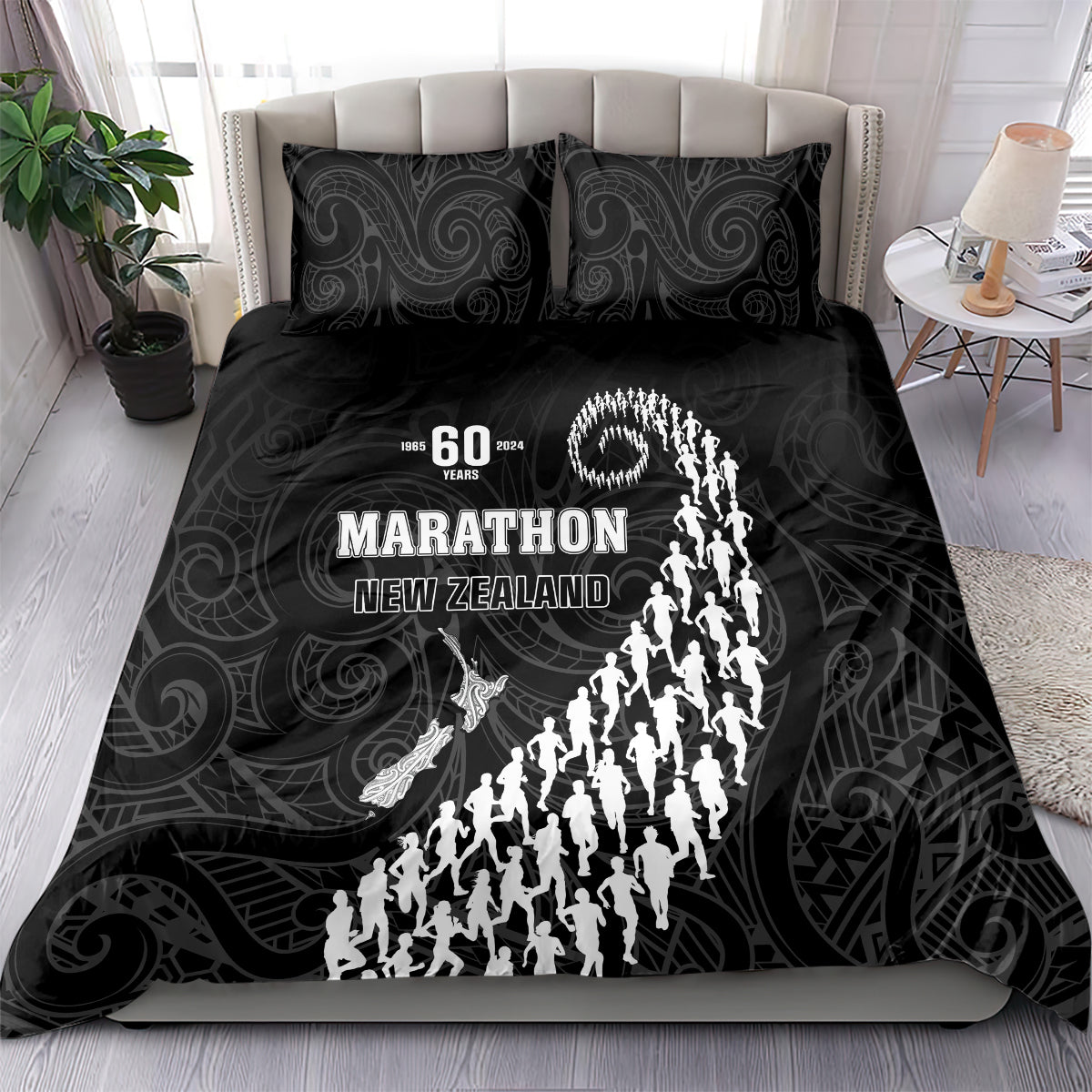 New Zealand Marathon Beach Blanket Maori Style