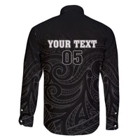 Custom New Zealand Marathon Family Matching Off Shoulder Short Dress and Hawaiian Shirt Maori Style