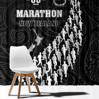 New Zealand Marathon Window Curtain Maori Style