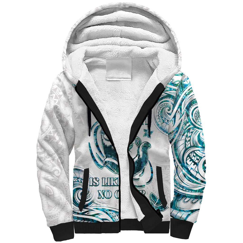 New Zealand Aotearoa Hari Ra Mama Sherpa Hoodie A Mother's Love Is Like No Otter