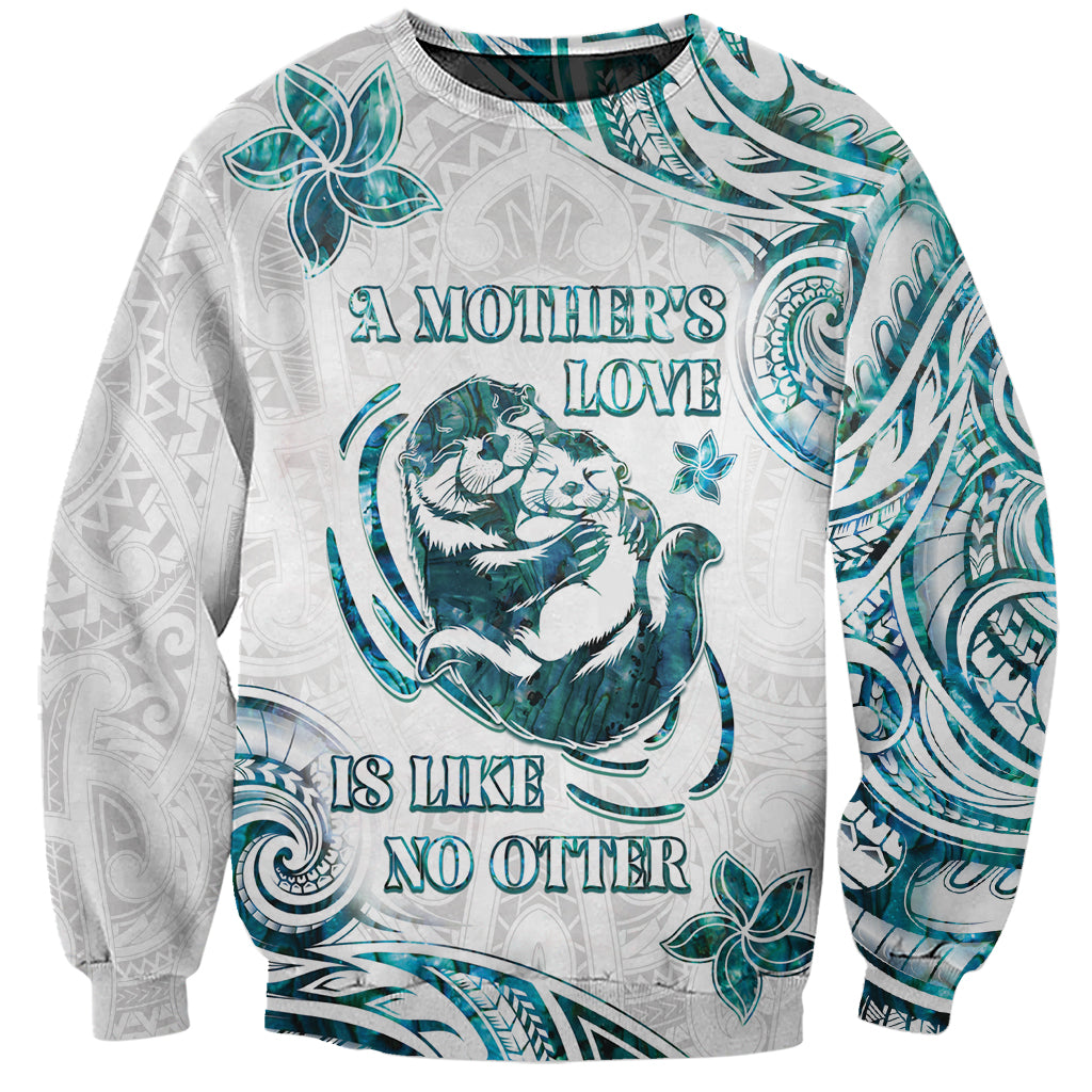 New Zealand Aotearoa Hari Ra Mama Sweatshirt A Mother's Love Is Like No Otter