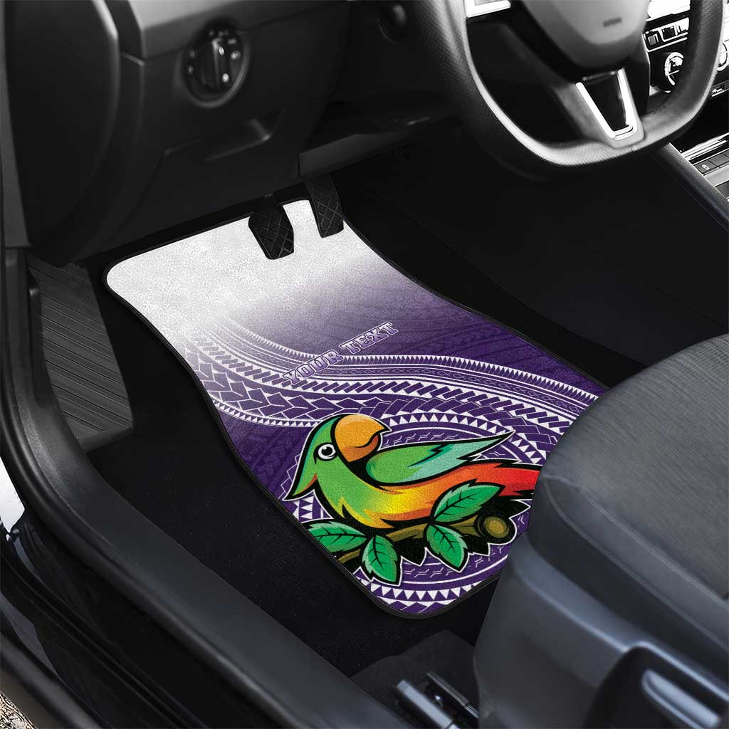 Manua High School Car Mats Polynesian Tribal Pattern