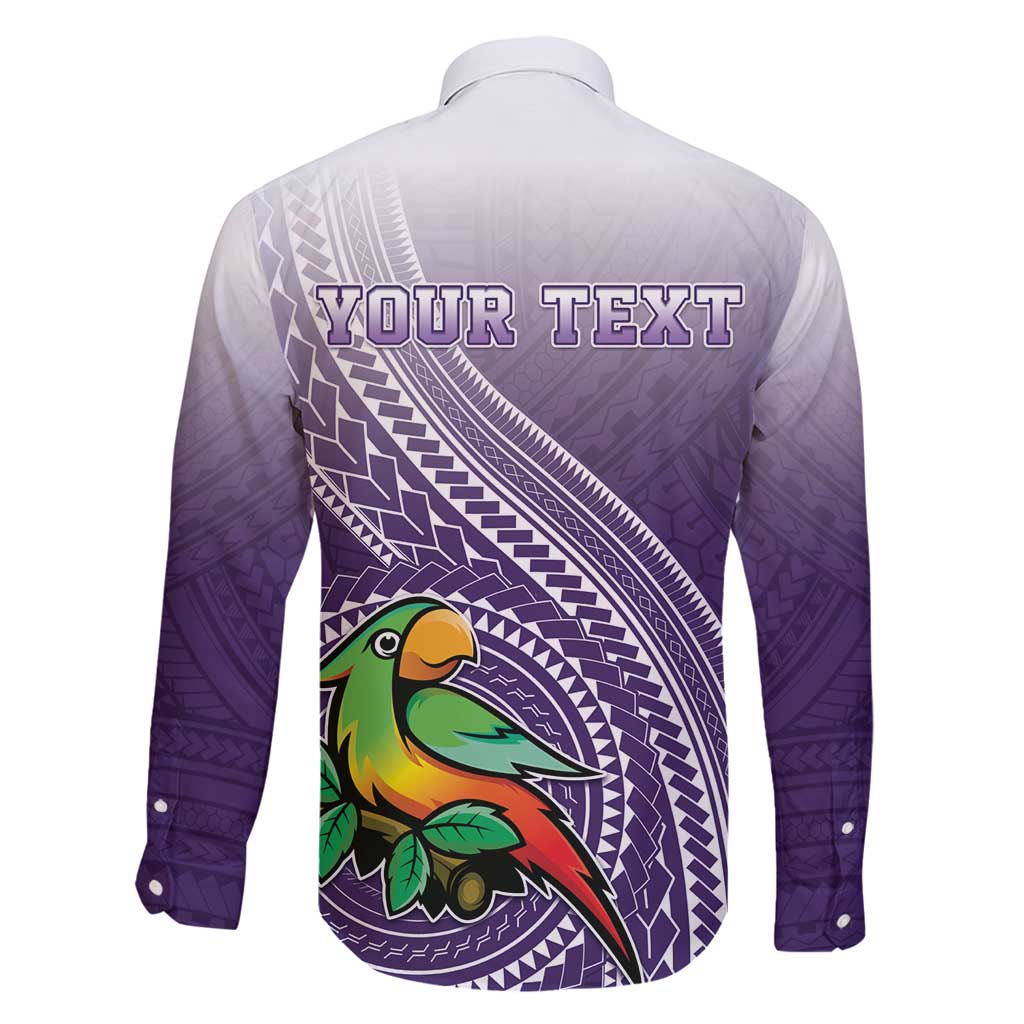 Personalized Manua High School Family Matching Mermaid Dress and Hawaiian Shirt Polynesian Tribal Pattern
