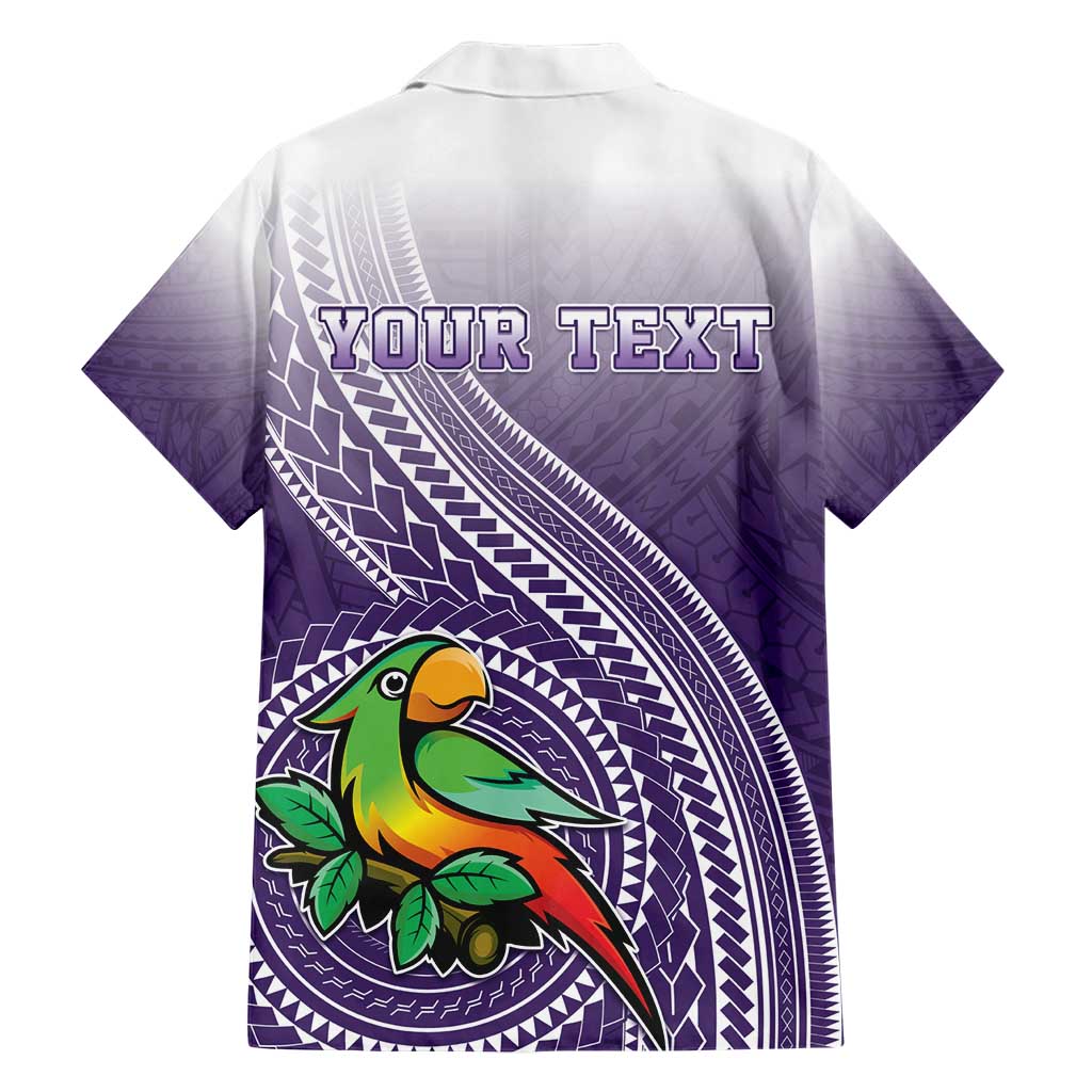 Personalized Manua High School Family Matching Short Sleeve Bodycon Dress and Hawaiian Shirt Polynesian Tribal Pattern